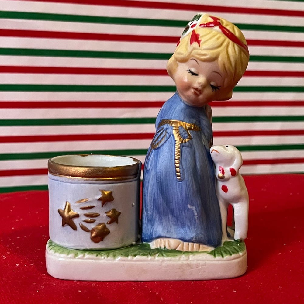 Christmas Angel candle holder